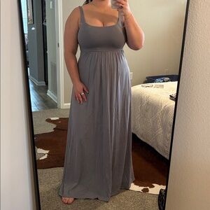 Susana Monaco Gray Maxi Dress